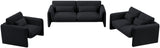 Sloan Velvet Loveseat - Elegant Contemporary Design with Plush Comfort for Your Living Room Retreat