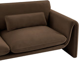 Sloan Velvet Loveseat - Elegant Contemporary Design with Plush Comfort for Your Living Room Retreat
