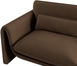 Sloan Velvet Loveseat - Elegant Contemporary Design with Plush Comfort for Your Living Room Retreat
