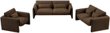 Sloan Velvet Loveseat - Elegant Contemporary Design with Plush Comfort for Your Living Room Retreat