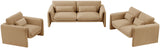 Sloan Velvet Loveseat - Elegant Contemporary Design with Plush Comfort for Your Living Room Retreat