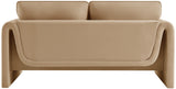 Sloan Velvet Loveseat - Elegant Contemporary Design with Plush Comfort for Your Living Room Retreat