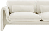 Sloan Velvet Loveseat - Elegant Contemporary Design with Plush Comfort for Your Living Room Retreat
