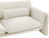 Sloan Velvet Loveseat - Elegant Contemporary Design with Plush Comfort for Your Living Room Retreat