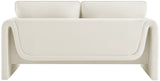 Sloan Velvet Loveseat - Elegant Contemporary Design with Plush Comfort for Your Living Room Retreat