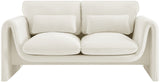 Sloan Velvet Loveseat - Elegant Contemporary Design with Plush Comfort for Your Living Room Retreat
