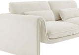 Sloan Velvet Loveseat - Elegant Contemporary Design with Plush Comfort for Your Living Room Retreat