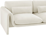 Sloan Velvet Loveseat - Elegant Contemporary Design with Plush Comfort for Your Living Room Retreat