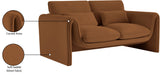 Sloan Velvet Loveseat - Elegant Contemporary Design with Plush Comfort for Your Living Room Retreat