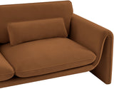Sloan Velvet Loveseat - Elegant Contemporary Design with Plush Comfort for Your Living Room Retreat