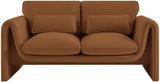 Sloan Velvet Loveseat - Elegant Contemporary Design with Plush Comfort for Your Living Room Retreat