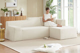 Livo 96" Corduroy Chaise Sofa