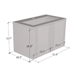 Borneo 04 Bathroom Vanity