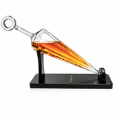 Kunai Decanter, 1 Piece, 25oz Clear Borosilicate Crystal