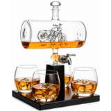 Motorcycle Decanter Whiskey & Wine Decanter Set 1100ml