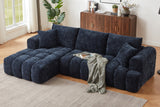 ELARA 108" Chenille Left Chaise Sofa