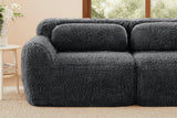 MELLOW 80" Loveseat with 1 Ottoman