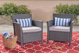 SENIA 28" Outdoor Chair - Set of 2