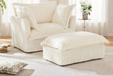 REVIX 49" Chair with 1 Ottoman