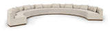 Avanti - Chenille Fabric Upholstered 4 Piece Modular Sectional