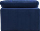 Comfy - Velvet Armless Chair