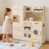 Robud Floral Wooden Play Kitchen
