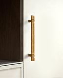 DESIGN3909 Champagne Bronze Cabinet Pulls | Square Cabinet Handles for Cabinets & Drawers