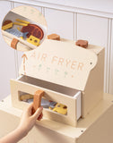 ROBUD Wooden Play Air Fryer Creamy