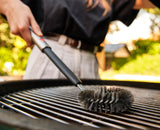 GrillOut™ Stainless-Steel BBQ Cleaning Brush with Extending Handle