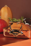Mauviel Copper Roasting Pan With Brass Handles, 15.7 x 11.8-In