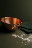 Mauviel M'Passion Copper Egg White Beating Bowl With Ring & Support, 2.8-qt