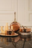 Mauviel M'Heritage M'150 B 5-Piece Copper Cookware Set With Brass Handles