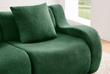 ROMA 82.7" Loveseat with 1 Ottoman