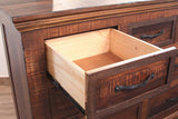 3 Drawer 2 Door Chest | Madeira Collection Solid Wood