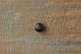 3 Drawer Desk - Rustic Antique Multicolor Solid Pine Wood