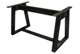 Urban Art Rectangular Dining Table | Industrial Mango Wood Design
