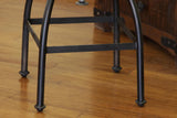 Adjustable Wooden Barstool 24-30" | Pueblo Swivel Chair