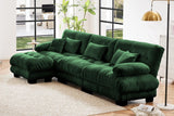 CLOUDIES 134" 3 Seater Sofa with 1 Ottoman