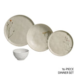 16 PIECES DINNERWARE SET BIO ESSÊNCIAS CAMPESTRE