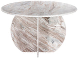 Formentera Dining Table - Elegant Handcrafted Marble Design with Unique Shape for Modern Spaces