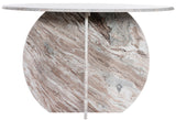 Formentera Dining Table - Elegant Handcrafted Marble Design with Unique Shape for Modern Spaces