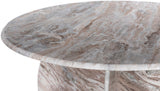 Formentera Dining Table - Elegant Handcrafted Marble Design with Unique Shape for Modern Spaces