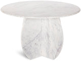 Formentera Dining Table - Elegant Handcrafted Marble Design with Unique Shape for Modern Spaces