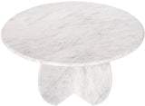 Formentera Dining Table - Elegant Handcrafted Marble Design with Unique Shape for Modern Spaces
