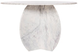 Formentera Dining Table - Elegant Handcrafted Marble Design with Unique Shape for Modern Spaces