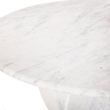 Formentera Dining Table - Elegant Handcrafted Marble Design with Unique Shape for Modern Spaces
