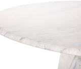 Formentera Dining Table - Elegant Handcrafted Marble Design with Unique Shape for Modern Spaces