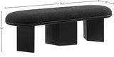 Wilshire Bench - Elegant Art Deco Design with Plush Seating and Solid Wood Base for Style & Comfort