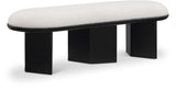 Wilshire Bench - Elegant Art Deco Design with Plush Seating and Solid Wood Base for Style & Comfort