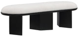 Wilshire Bench - Elegant Art Deco Design with Plush Seating and Solid Wood Base for Style & Comfort